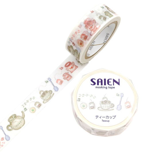 Saien - Washi Tape - Teacup