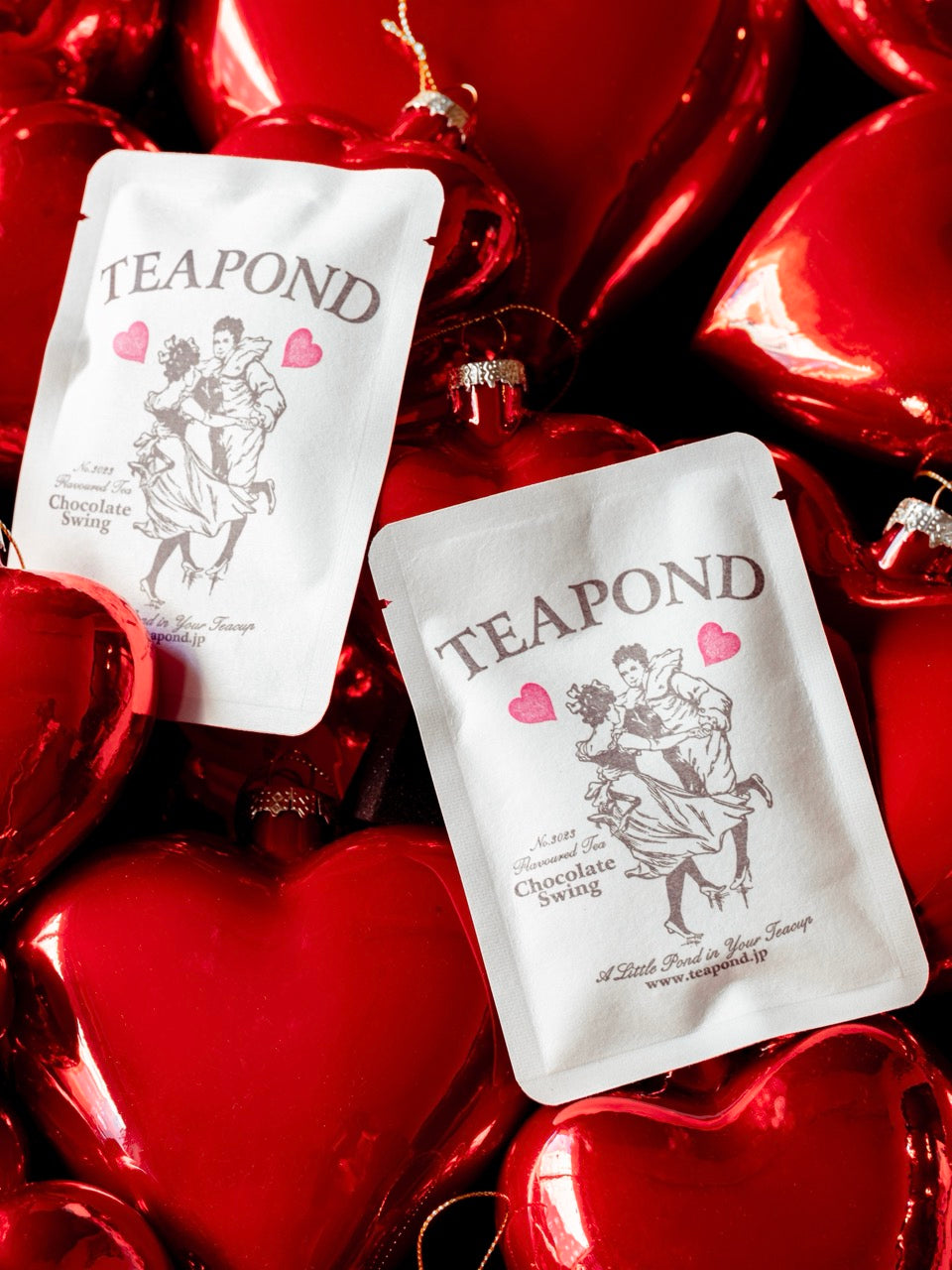 TEAPOND Tea For Two Heart Collection