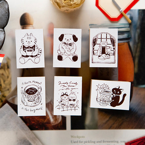 OURS - "The Gift" Stamp - Tea Room Series
