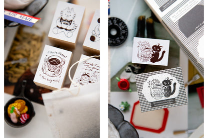 OURS - "The Gift" Stamp - Tea Room Series