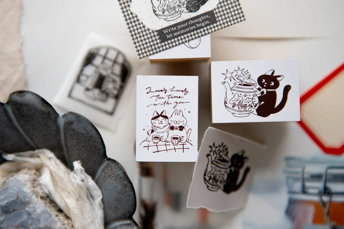 OURS - "The Gift" Stamp - Tea Room Series