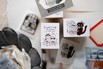 OURS - "The Gift" Stamp - Tea Room Series