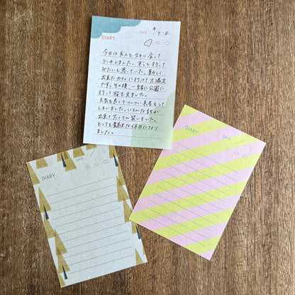 Mizushima Techo Scrap Large Memo Pad - Diary