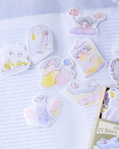 dodolulu - Washi Flake Stickers - Matchbox Series - The Echoes Within