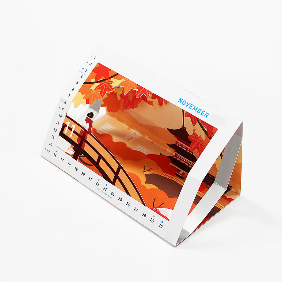 ICHIKUDO - 2027 Calendar - The Next Journey: JAPAN