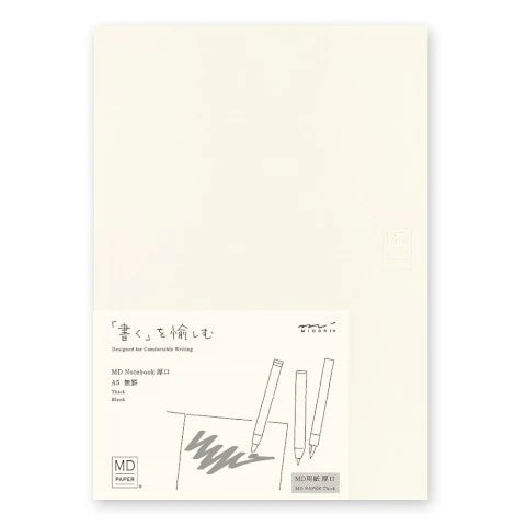 MD Notebook - Thick Paper - A5, Blank