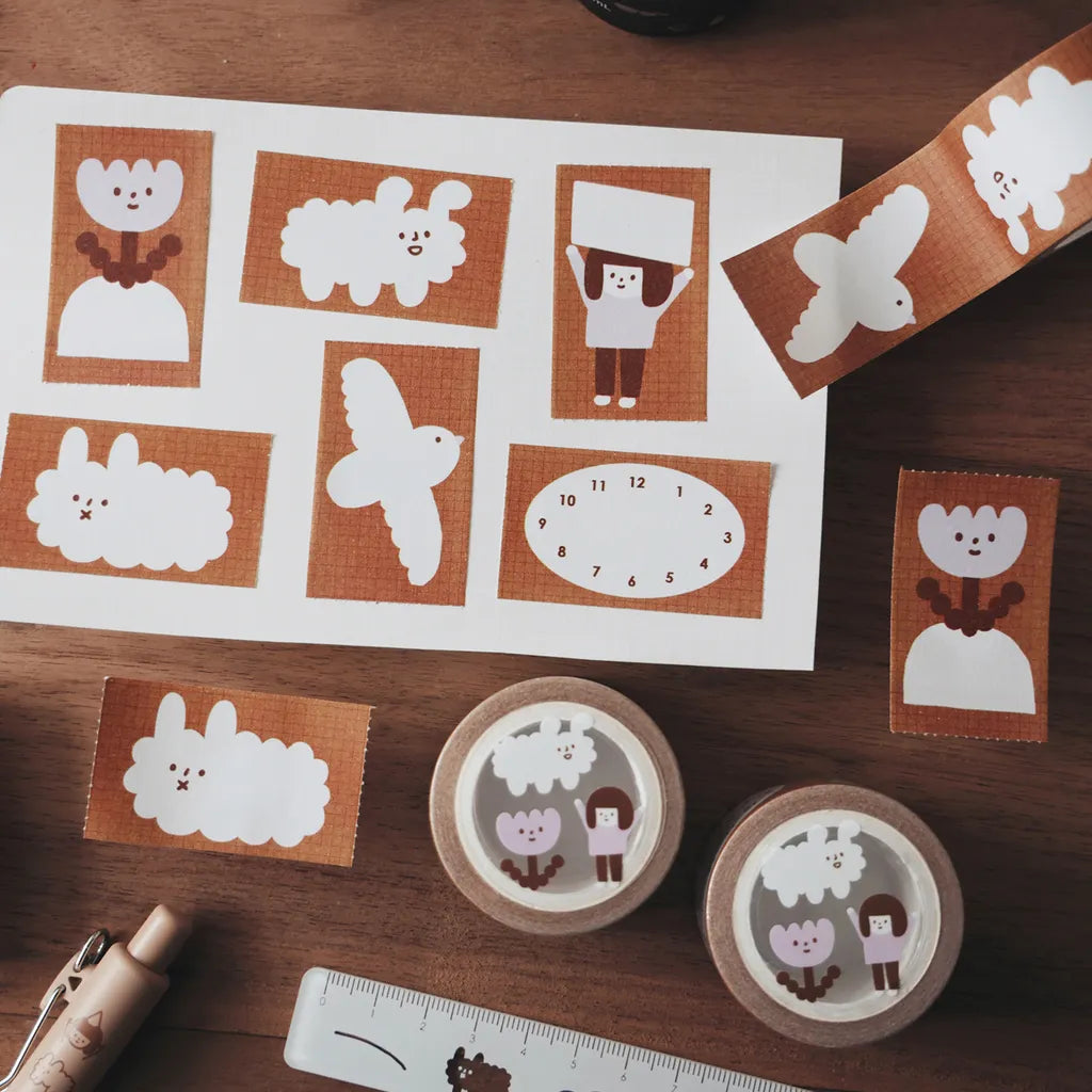 Yohand Studio Roll Sticky Notes - Time