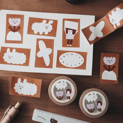 Yohand Studio Roll Sticky Notes - Time