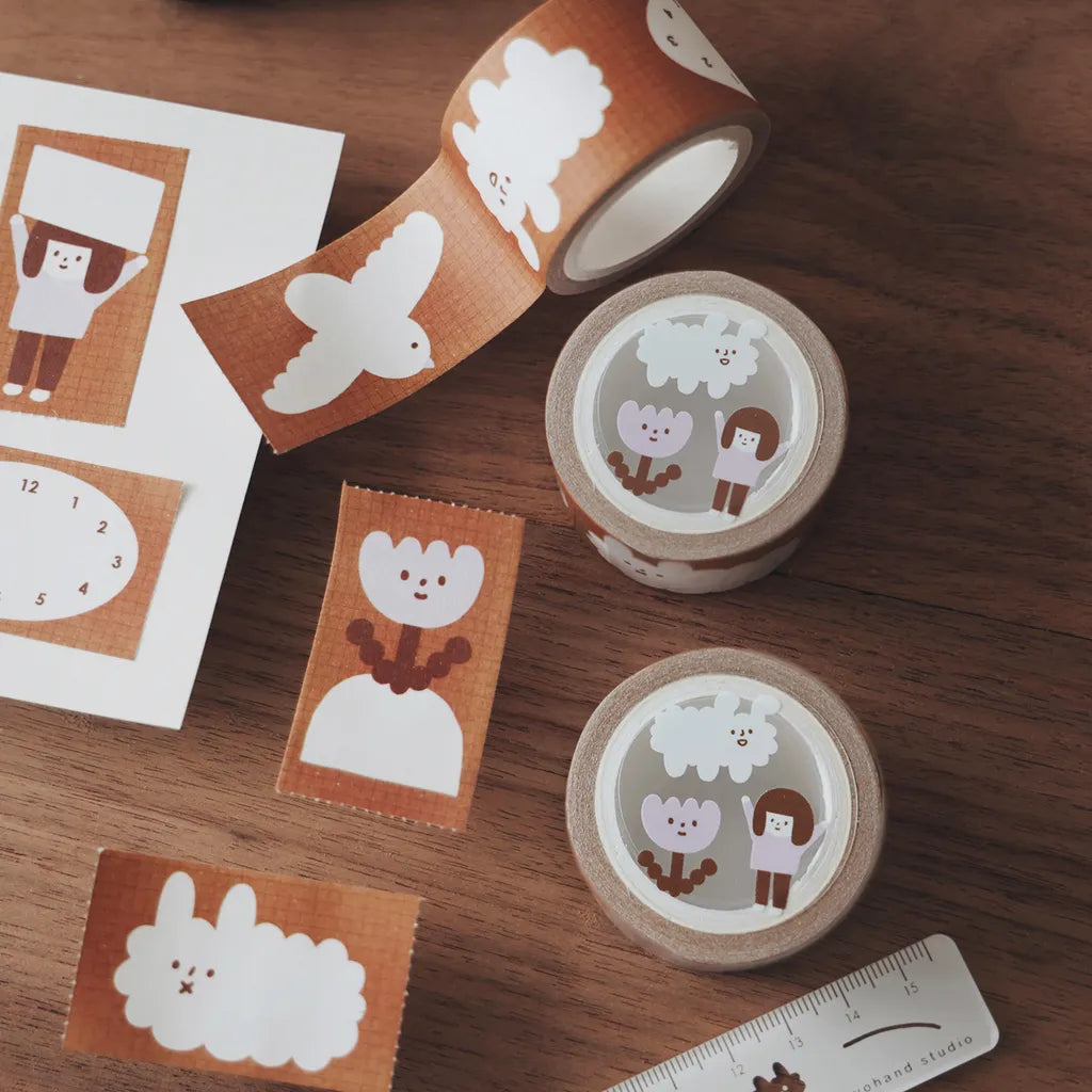 Yohand Studio Roll Sticky Notes - Time