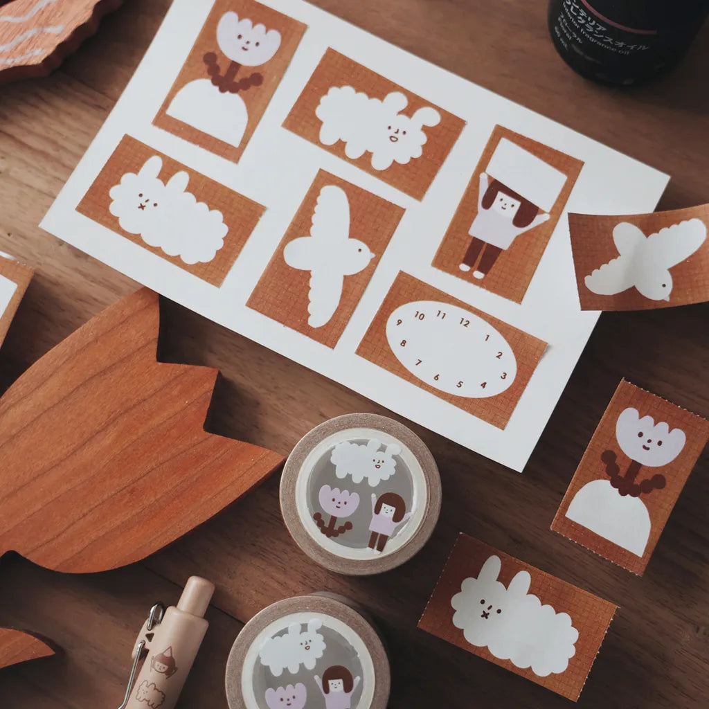 Yohand Studio Roll Sticky Notes - Time