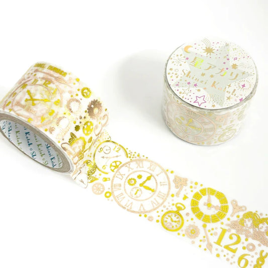 Shinzi Katoh Washi Tape - Hoshiakari - Time and Space