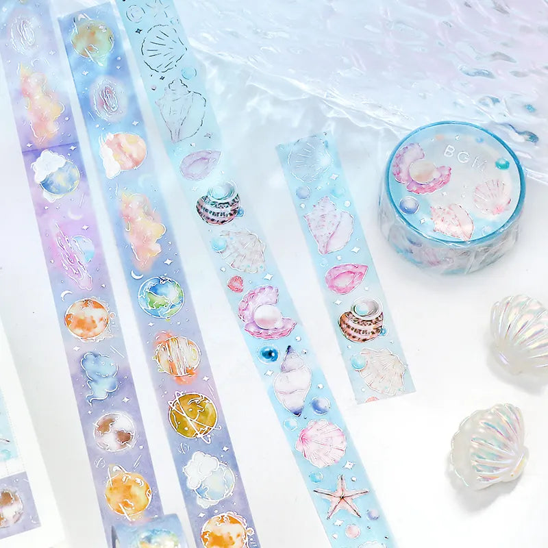 BGM Foil Washi Tape - Life Series - Tiny Cosmo