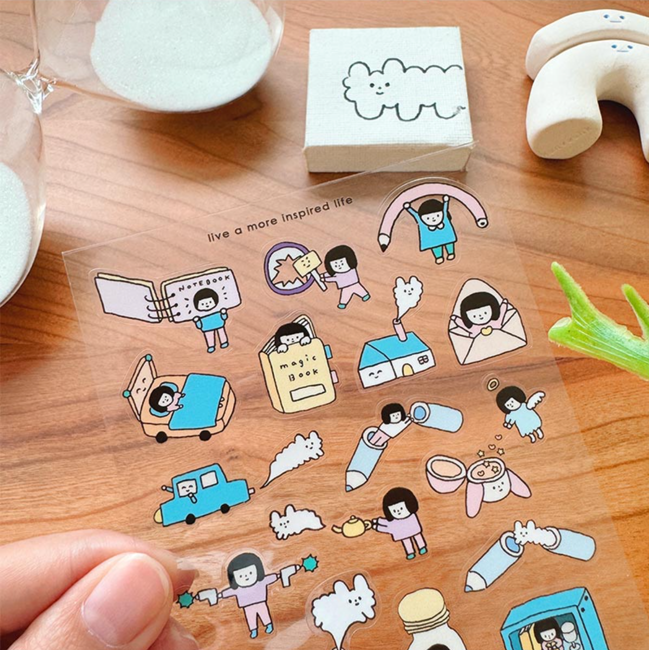 Yohand Studio Tiny Sticker Sheet - Freedom