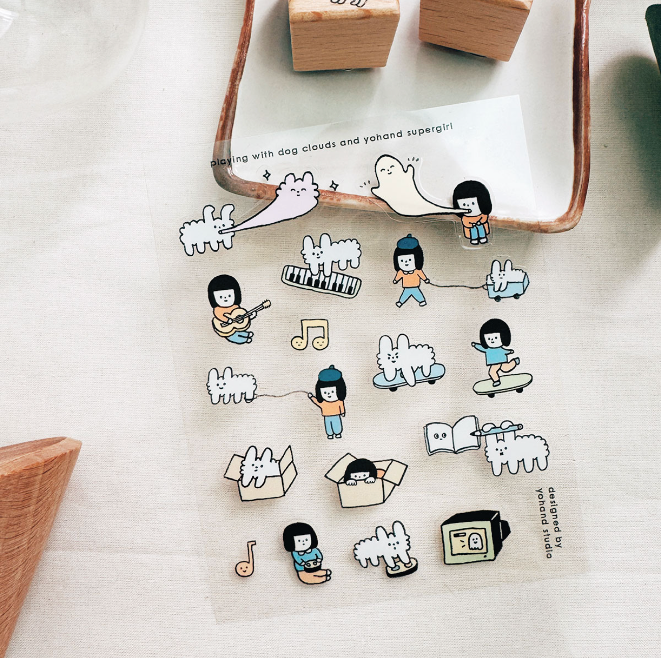 Yohand Studio Tiny Sticker Sheet - Ideal Life