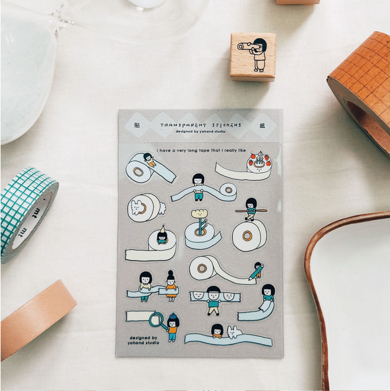 Yohand Studio Tiny Sticker Sheet - Imagination of Tape