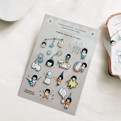 Yohand Studio Tiny Sticker Sheet - Magic