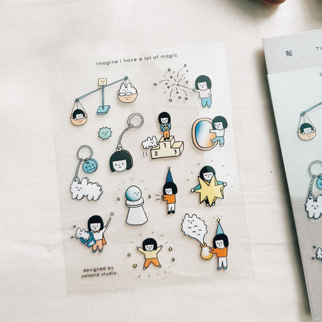 Yohand Studio Tiny Sticker Sheet - Magic