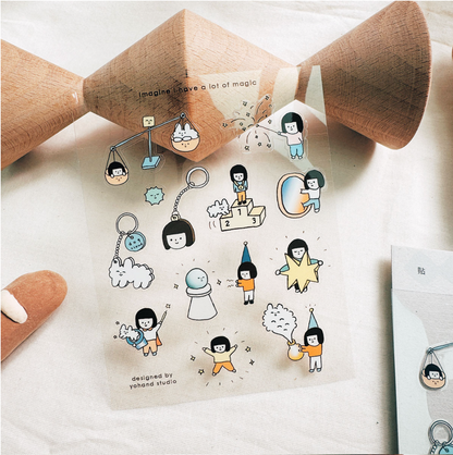 Yohand Studio Tiny Sticker Sheet - Magic
