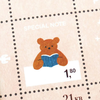 Cozyca x Mariko Fukuoka - A6 Stamp Notebook - Tiny Note