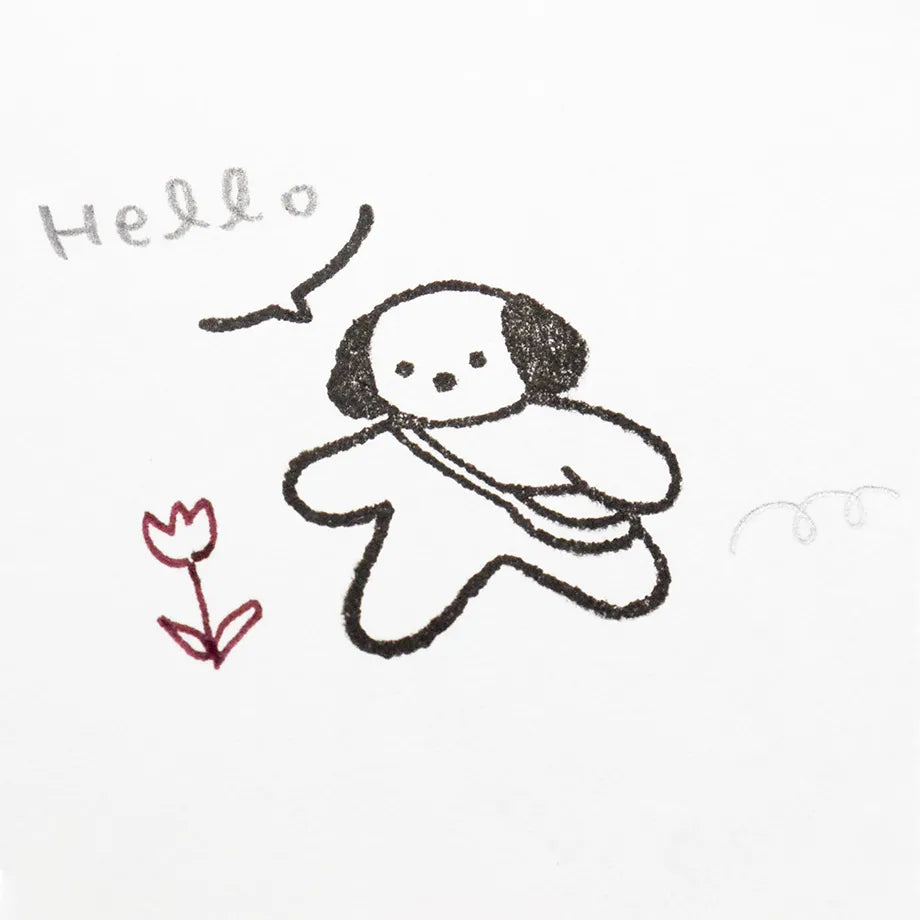 Cozyca x Mariko Fukuoka - A6 Stamp Notebook - Tiny Note