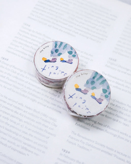dodolulu - Washi Tape - itsy bitsy Series - Tiny Pairs