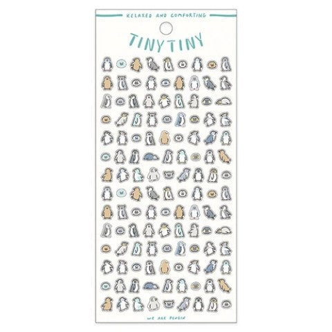 Mindwave Sticker Sheet - Tiny Tiny - Penguin
