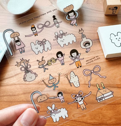 Yohand Studio Tiny Sticker Sheet - Ribbon