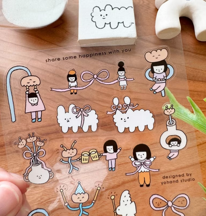 Yohand Studio Tiny Sticker Sheet - Ribbon