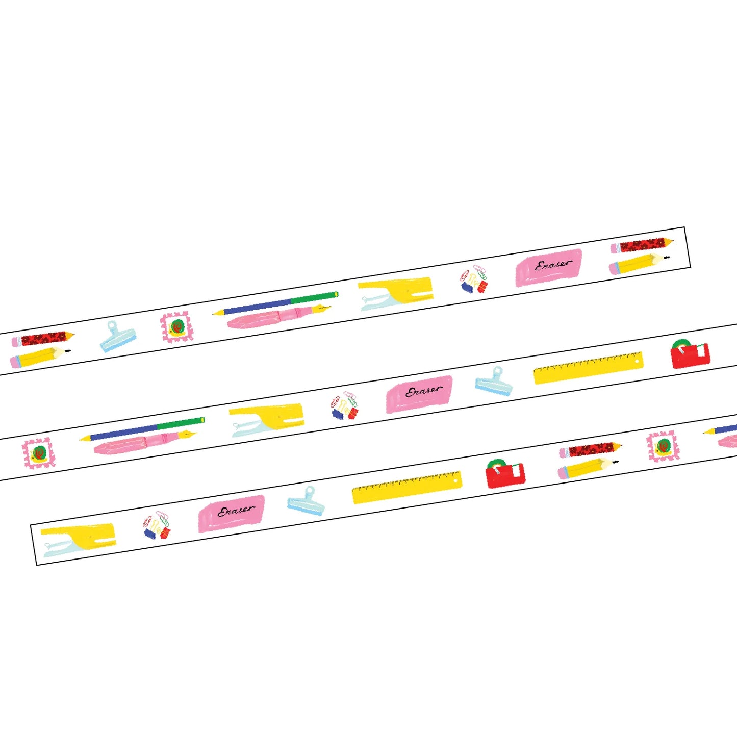 Stationery Store Day - Narrow Washi Tape - Mini Supplies