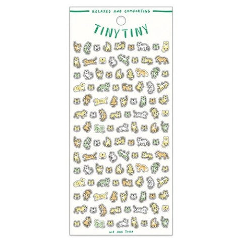 Mindwave Sticker Sheet - Tiny Tiny - Tiger