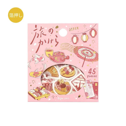 BGM Foil Flake Stickers - Fragments of a Journey Series - To Japan
