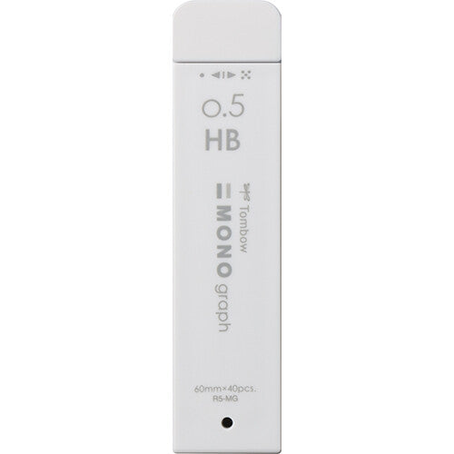 Tombow Mechanical Pencil Lead Refill - MONO Graph 0.5mm, Gray