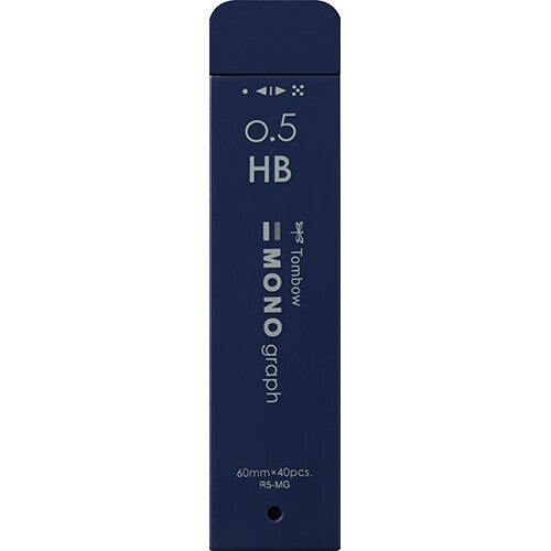 Tombow Mechanical Pencil Lead Refill - MONO Graph 0.5mm, Navy