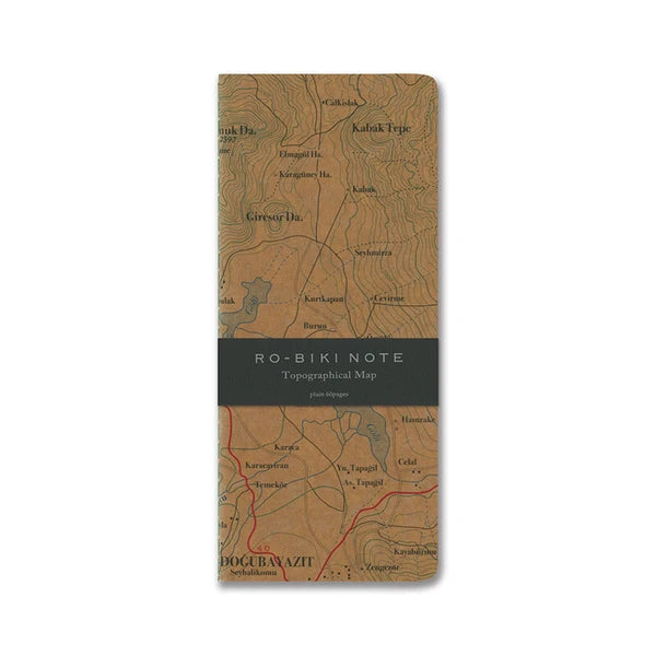 Ro-Biki Notebook - Map Series - Topographical Map