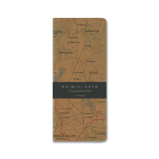 Ro-Biki Notebook - Map Series - Topographical Map