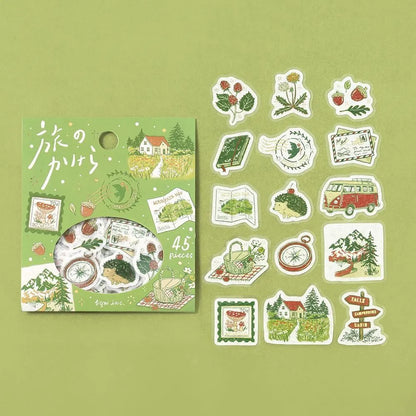 BGM Foil Flake Stickers - Fragments of a Journey Series - To the Forest
