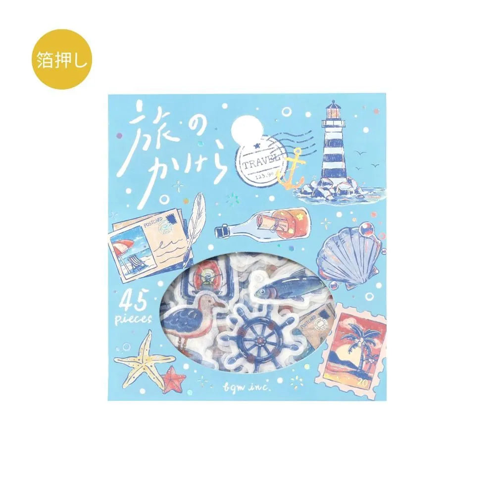BGM Foil Flake Stickers - Fragments of a Journey Series - To the Sea