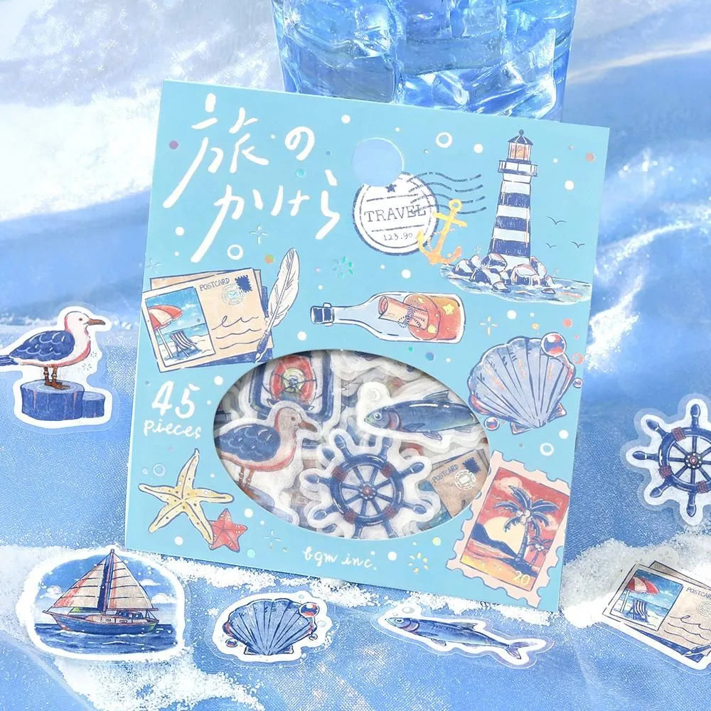 BGM Foil Flake Stickers - Fragments of a Journey Series - To the Sea