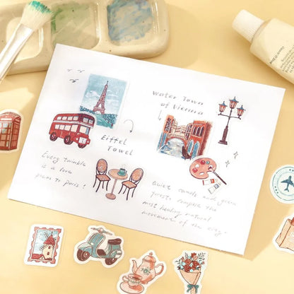 BGM Foil Flake Stickers - Fragments of a Journey Series - To the World