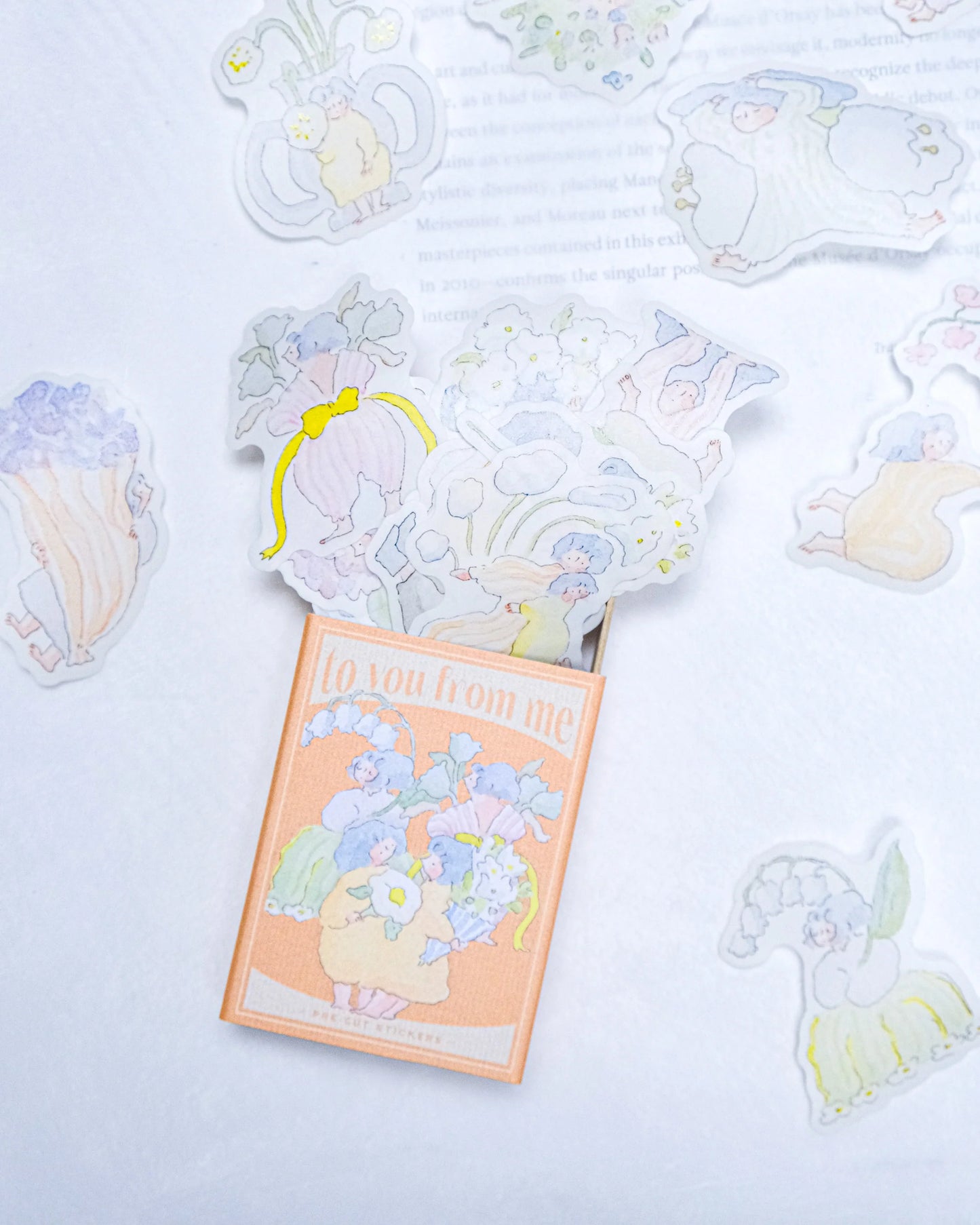 dodolulu - Washi Flake Stickers - Matchbox Series - To You from Me