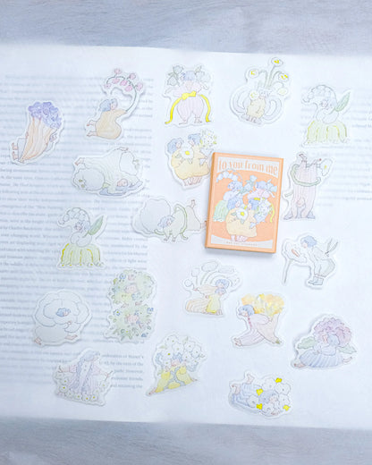 dodolulu - Washi Flake Stickers - Matchbox Series - To You from Me