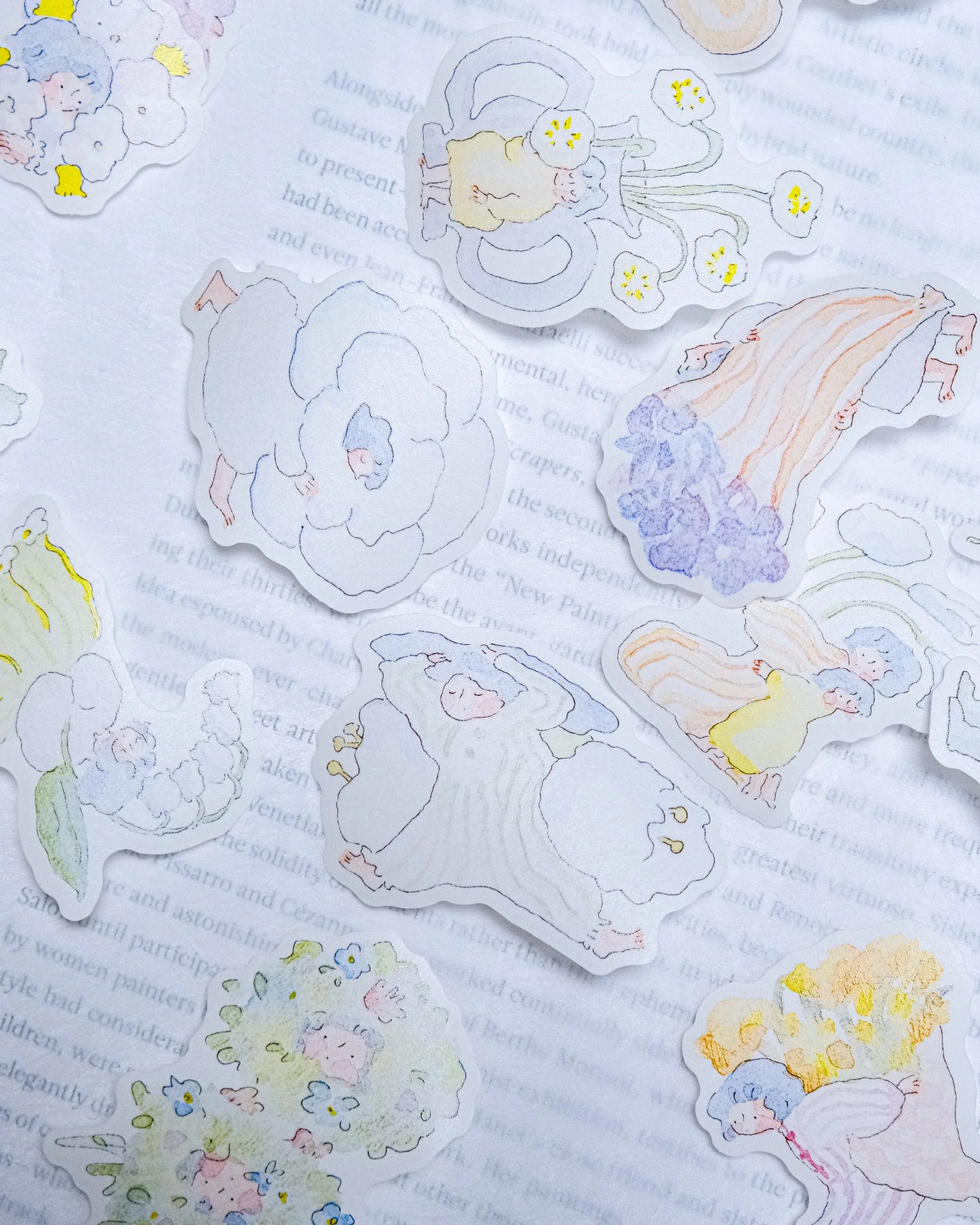 dodolulu - Washi Flake Stickers - Matchbox Series - To You from Me