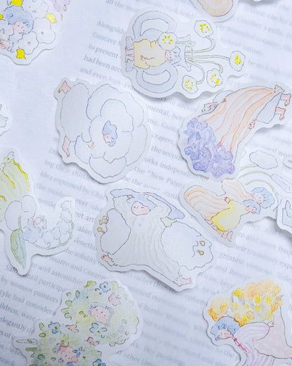 dodolulu - Washi Flake Stickers - Matchbox Series - To You from Me