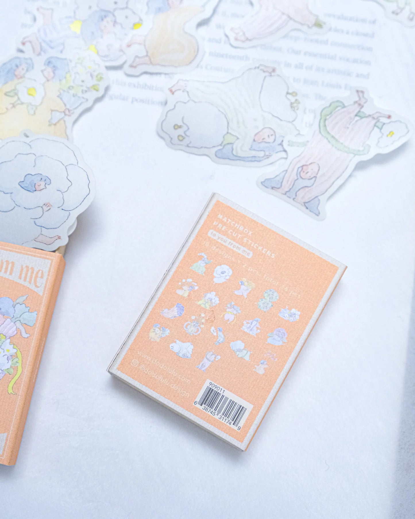 dodolulu - Washi Flake Stickers - Matchbox Series - To You from Me