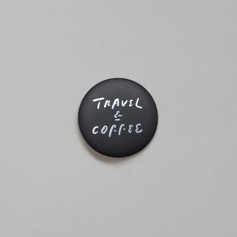 WHOSMiNG Enamel Pin - Have A Good One Series - Travel & Coffee