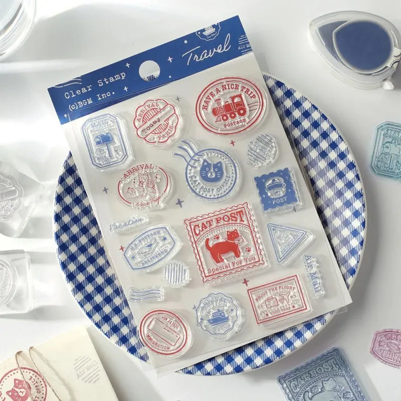 BGM Clear Stamp - Travel