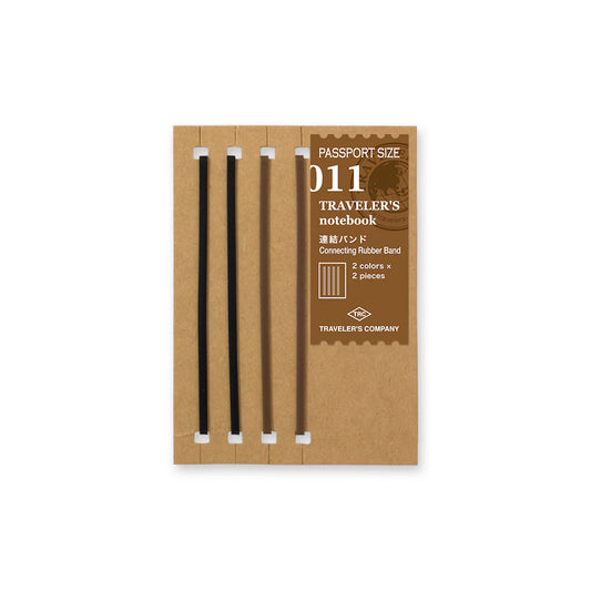 TRAVELER's Notebook Passport Size - Connecting Rubberband 011