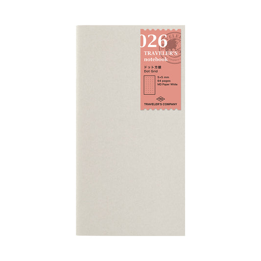 TRAVELER'S Regular Size Refill - Dot Grid 026