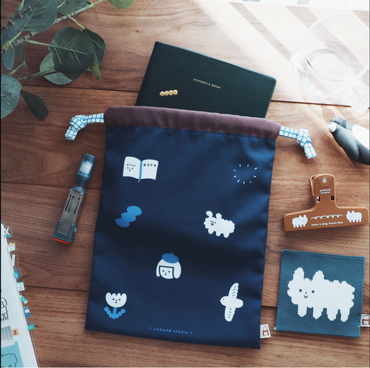 Yohand Studio Drawstring Bag - Treasure