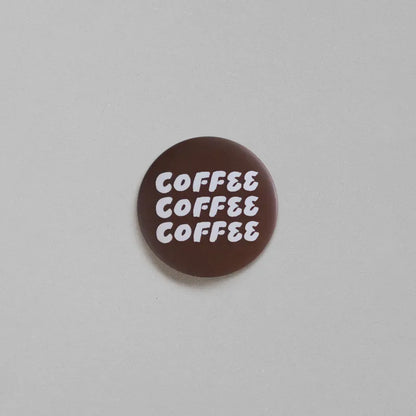 WHOSMiNG Enamel Pin - Have A Good One Series - Triple Coffee